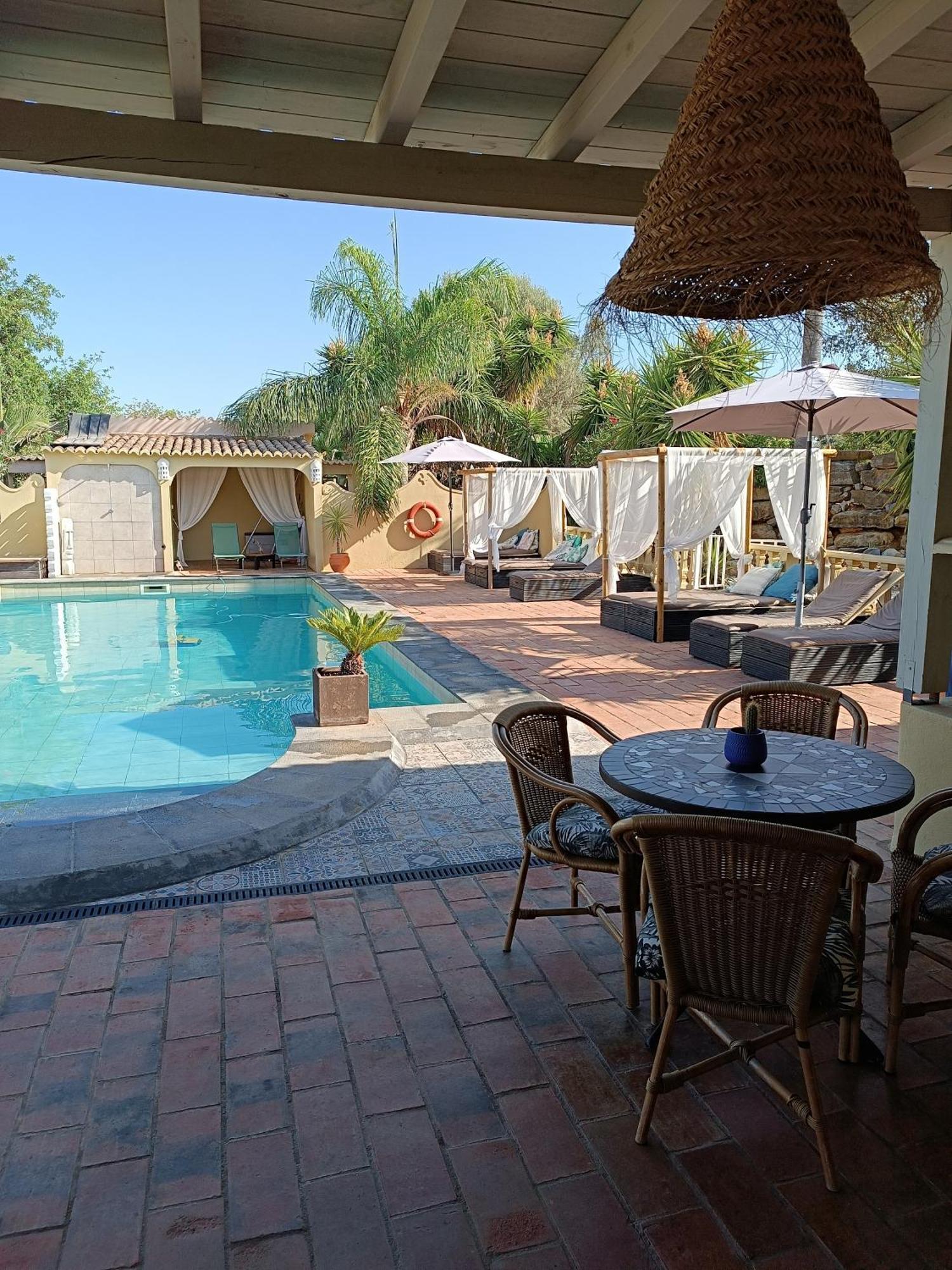 Bed and Breakfast Quinta Pereiro Tropic Garden, Algarve à Moncarapacho Extérieur photo